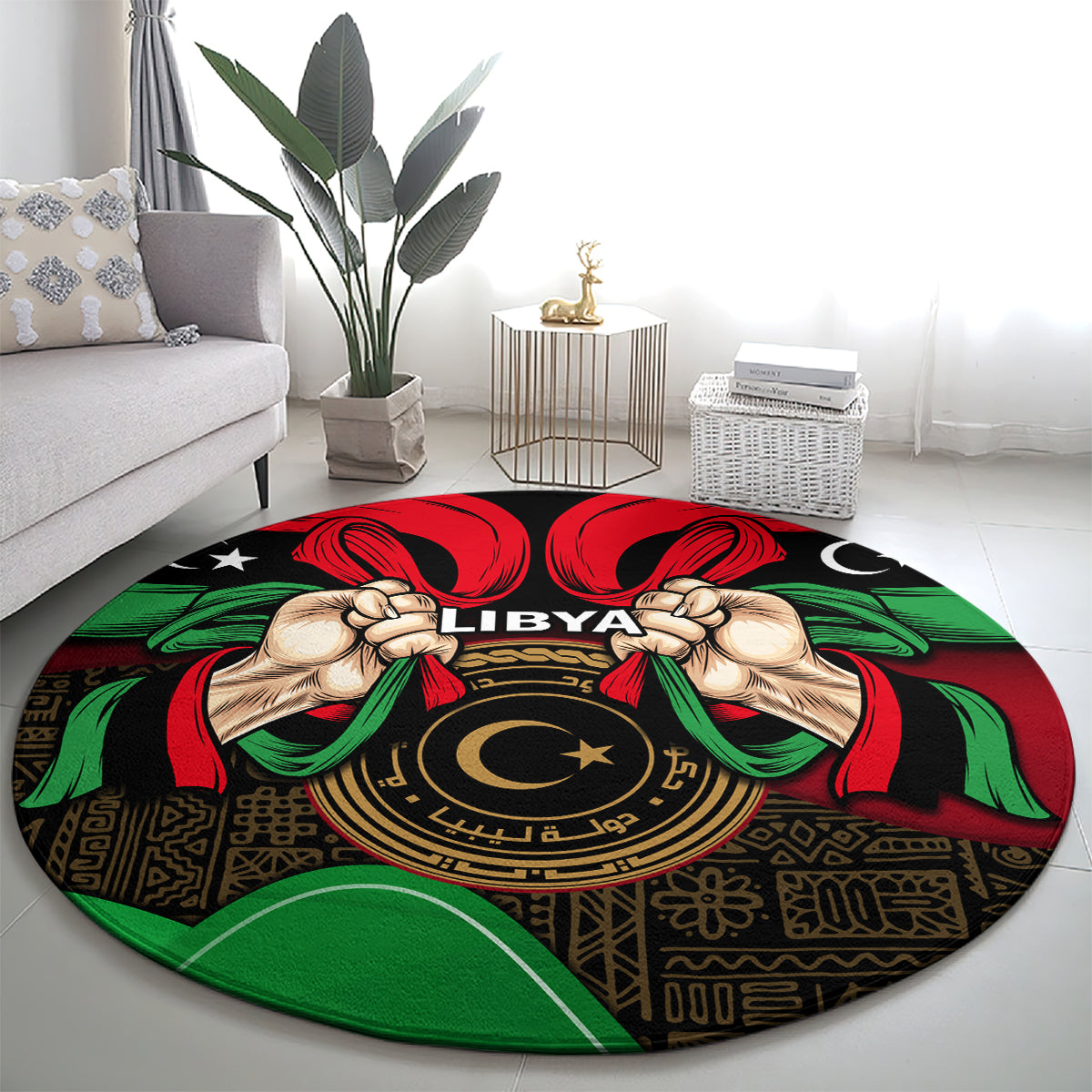 libya-independence-day-round-carpet-happy-24-december-african-pattern-flag-style