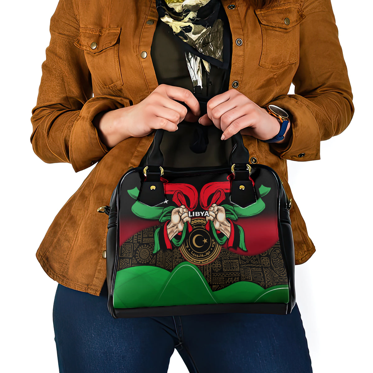 libya-independence-day-shoulder-handbag-happy-24-december-african-pattern-flag-style