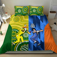 Australia And India Cricket Bedding Set 2023 World Cup Final Together - Wonder Print Shop