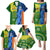 Australia And India Cricket Family Matching Puletasi Dress and Hawaiian Shirt 2023 World Cup Final Together - Wonder Print Shop
