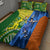 Australia And India Cricket Quilt Bed Set 2023 World Cup Final Together - Wonder Print Shop