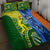Australia And India Cricket Quilt Bed Set 2023 World Cup Final Together - Wonder Print Shop