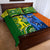 Australia And India Cricket Quilt Bed Set 2023 World Cup Final Together - Wonder Print Shop