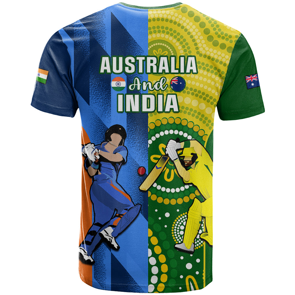 Australia And India Cricket T Shirt 2023 World Cup Final Together - Wonder Print Shop