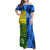 Custom Australia And India Cricket Family Matching Off Shoulder Maxi Dress and Hawaiian Shirt 2023 World Cup Final Together - Wonder Print Shop