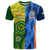 Custom Australia And India Cricket T Shirt 2023 World Cup Final Together - Wonder Print Shop