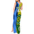 Custom Australia And India Cricket Tank Maxi Dress 2023 World Cup Final Together - Wonder Print Shop