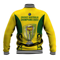 Australia Cricket Baseball Jacket World Cup Go Champions 2023 Indigenous - Wonder Print Shop