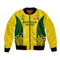 Australia Cricket Bomber Jacket World Cup Go Champions 2023 Indigenous - Wonder Print Shop