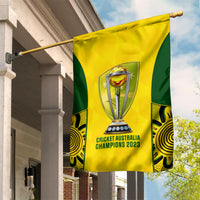 Australia Cricket Garden Flag World Cup Go Champions 2023 Indigenous - Wonder Print Shop