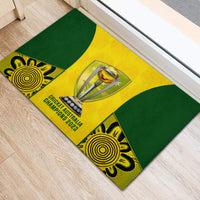 Australia Cricket Rubber Doormat World Cup Go Champions 2023 Indigenous - Wonder Print Shop