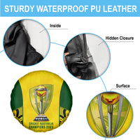 Australia Cricket Spare Tire Cover World Cup Go Champions 2023 Indigenous - Wonder Print Shop