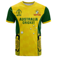 Australia Cricket T Shirt World Cup Go Champions 2023 Indigenous - Wonder Print Shop