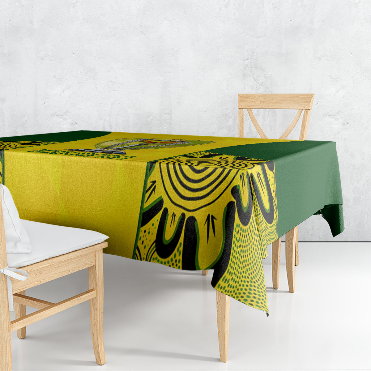 Australia Cricket Tablecloth World Cup Go Champions 2023 Indigenous - Wonder Print Shop