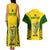 Custom Australia Cricket Couples Matching Tank Maxi Dress and Hawaiian Shirt World Cup Go Champions 2023 Indigenous - Wonder Print Shop