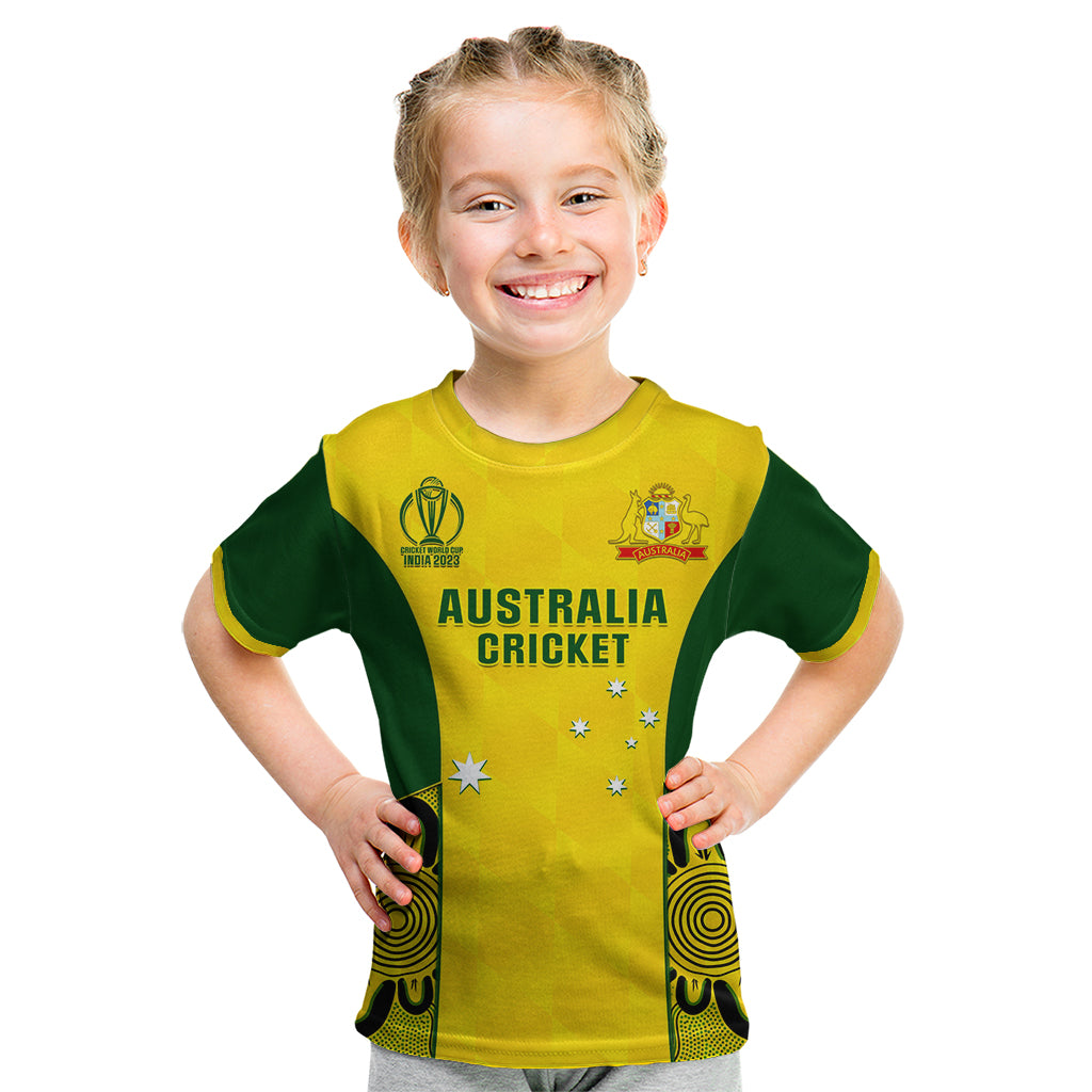 custom-australia-cricket-kid-t-shirt-world-cup-go-champions-2023-indigenous