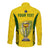 Custom Australia Cricket Long Sleeve Button Shirt World Cup Go Champions 2023 Indigenous - Wonder Print Shop