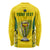 Custom Australia Cricket Long Sleeve Shirt World Cup Go Champions 2023 Indigenous - Wonder Print Shop