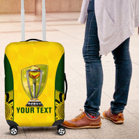 Custom Australia Cricket Luggage Cover World Cup Go Champions 2023 Indigenous - Wonder Print Shop