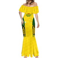 Custom Australia Cricket Mermaid Dress World Cup Go Champions 2023 Indigenous - Wonder Print Shop