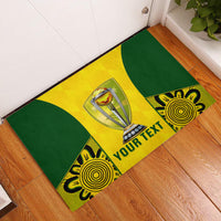 Custom Australia Cricket Rubber Doormat World Cup Go Champions 2023 Indigenous - Wonder Print Shop