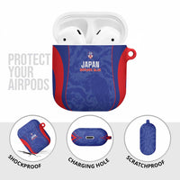 Japan Football AirPods Case 2026 Come On Samurai Blue - Wonder Print Shop