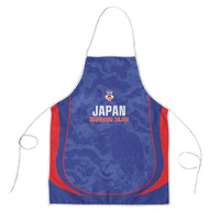 Japan Football Apron 2026 Come On Samurai Blue - Wonder Print Shop