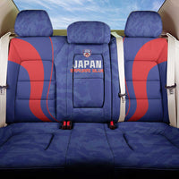 Japan Football Back Car Seat Cover 2026 Come On Samurai Blue - Wonder Print Shop