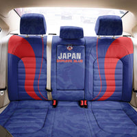 Japan Football Back Car Seat Cover 2026 Come On Samurai Blue - Wonder Print Shop