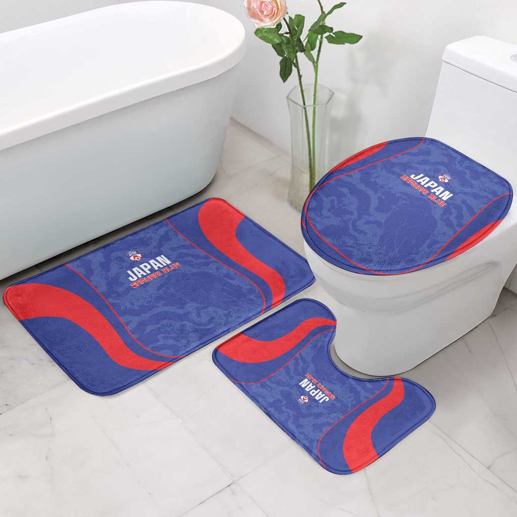 Japan Football Bathroom Set 2026 Come On Samurai Blue - Wonder Print Shop