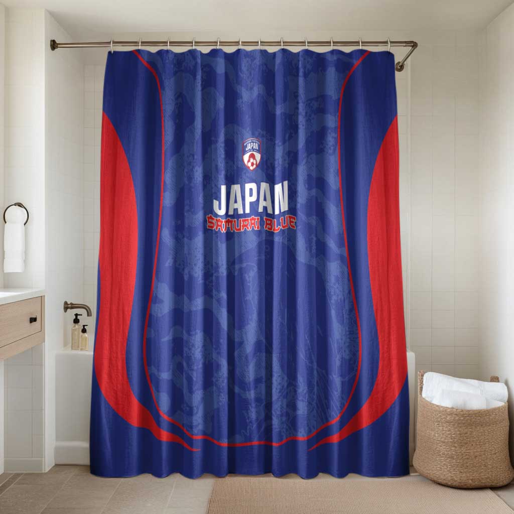 Japan Football Bathroom Set 2026 Come On Samurai Blue - Wonder Print Shop