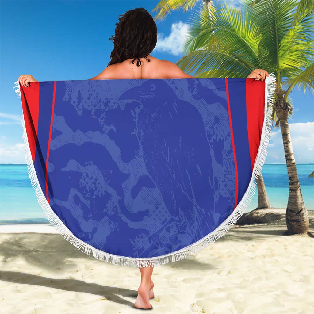 Japan Football Beach Blanket 2026 Come On Samurai Blue - Wonder Print Shop