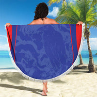 Japan Football Beach Blanket 2026 Come On Samurai Blue - Wonder Print Shop