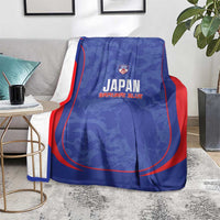 Japan Football Blanket 2026 Come On Samurai Blue - Wonder Print Shop