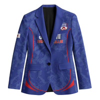 Custom Japan Football Blazer 2026 Come On Samurai Blue - Wonder Print Shop