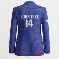 Custom Japan Football Blazer 2026 Come On Samurai Blue - Wonder Print Shop