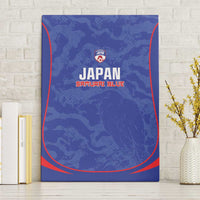 Japan Football Canvas Wall Art 2026 Come On Samurai Blue - Wonder Print Shop