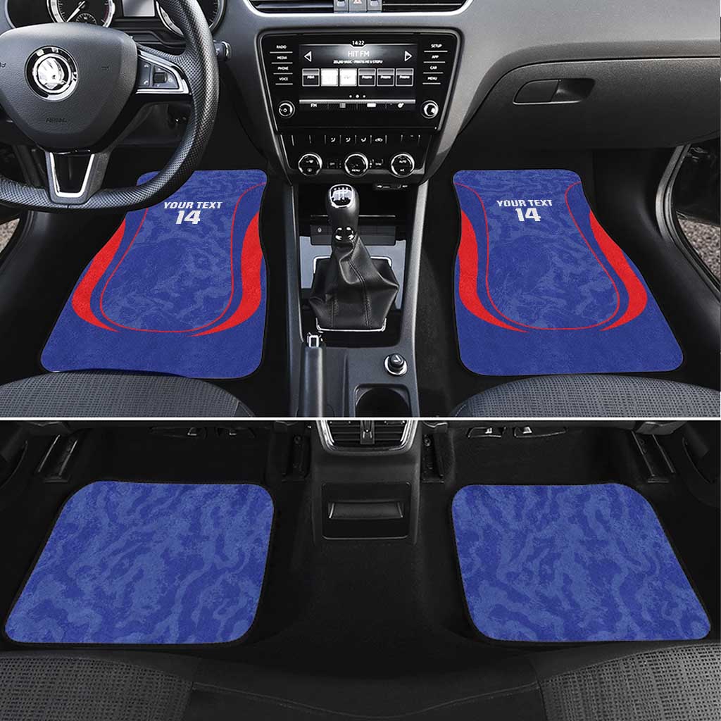 Custom Japan Football Car Mats 2026 Come On Samurai Blue - Wonder Print Shop
