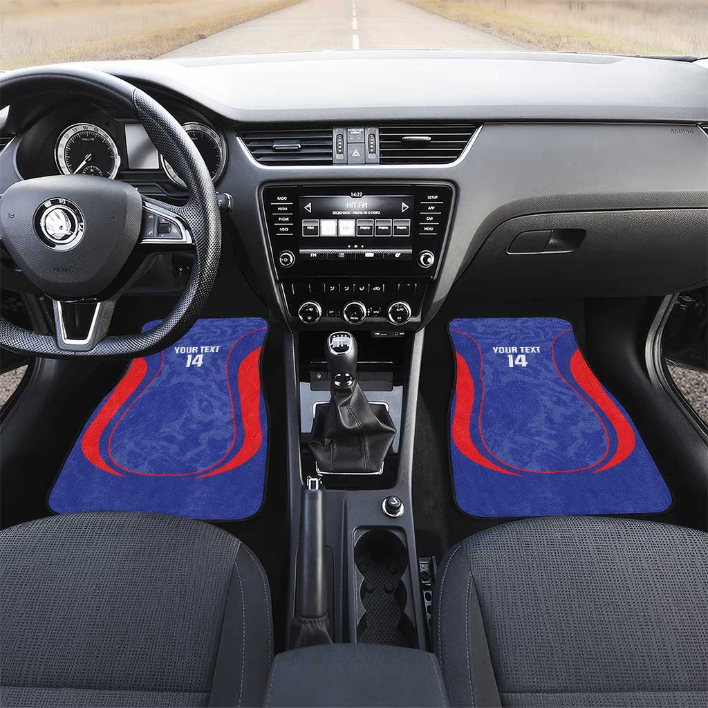 Custom Japan Football Car Mats 2026 Come On Samurai Blue - Wonder Print Shop