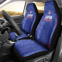 Japan Football Car Seat Cover 2026 Come On Samurai Blue - Wonder Print Shop