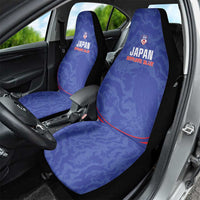 Japan Football Car Seat Cover 2026 Come On Samurai Blue - Wonder Print Shop