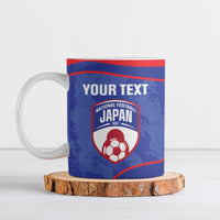Custom Japan Football Ceramic Mug 2026 Come On Samurai Blue - Wonder Print Shop