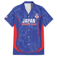 Custom Japan Football Family Matching Off The Shoulder Long Sleeve Dress and Hawaiian Shirt 2026 Come On Samurai Blue - Wonder Print Shop