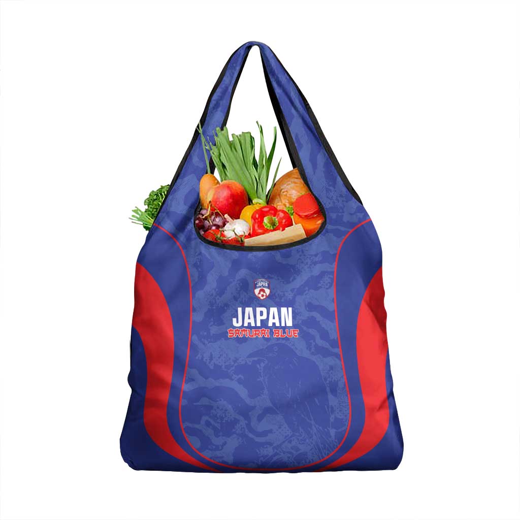 Japan Football Grocery Bag 2026 Come On Samurai Blue - Wonder Print Shop