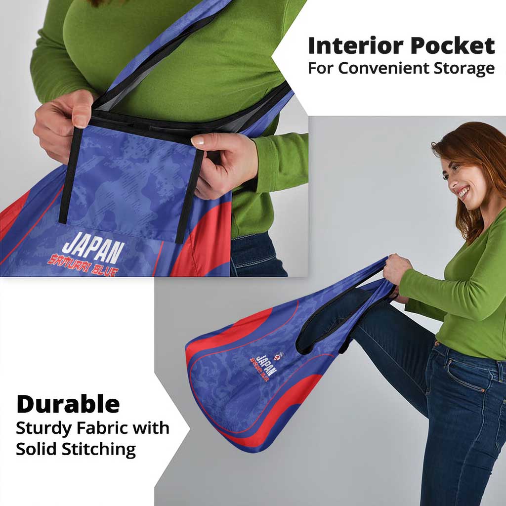 Japan Football Grocery Bag 2026 Come On Samurai Blue - Wonder Print Shop