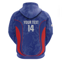 Custom Japan Football Hoodie 2026 Come On Samurai Blue - Wonder Print Shop