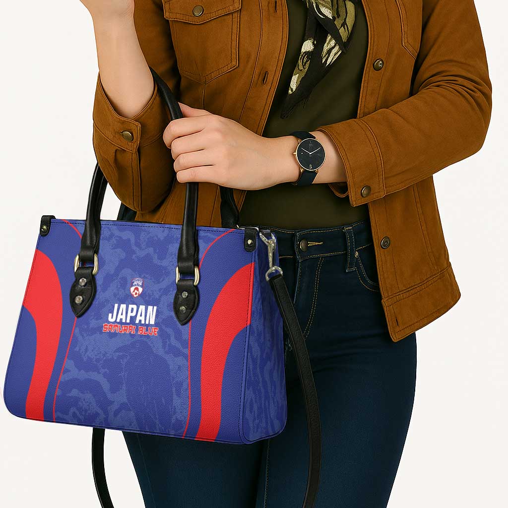 Japan Football Leather Bag 2026 Come On Samurai Blue - Wonder Print Shop