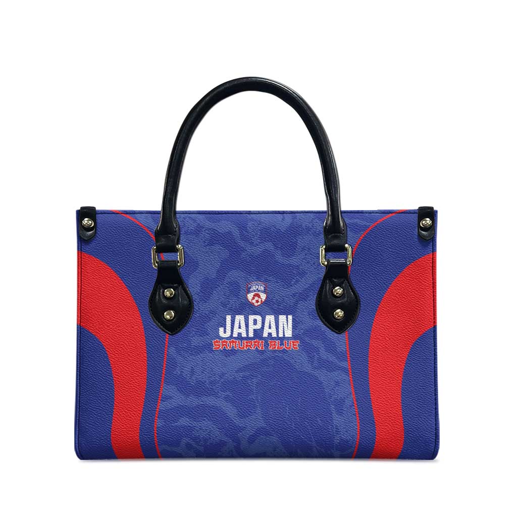 Japan Football Leather Bag 2026 Come On Samurai Blue - Wonder Print Shop