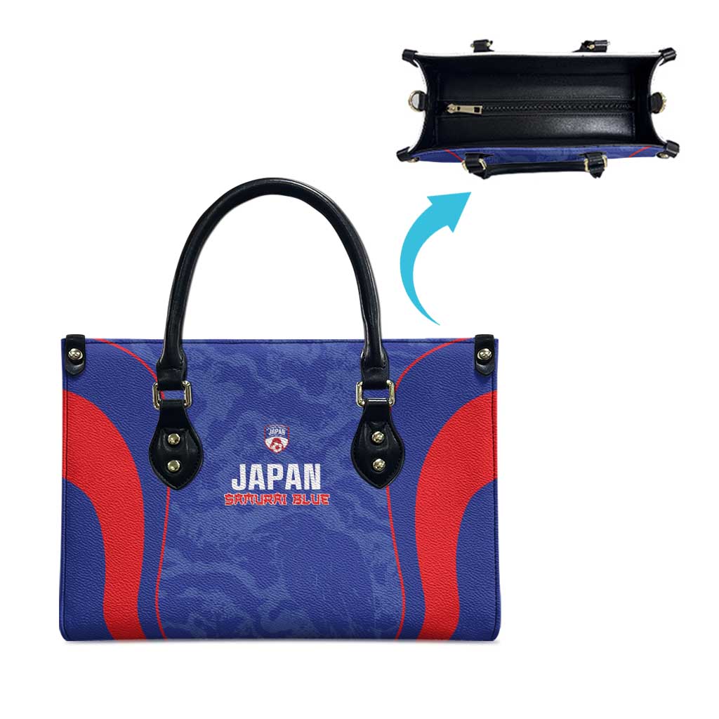 Japan Football Leather Bag 2026 Come On Samurai Blue - Wonder Print Shop