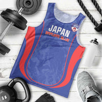 Custom Japan Football Men Tank Top 2026 Come On Samurai Blue - Wonder Print Shop